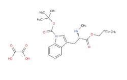 tert-butyl (S)-3-(3-(allyloxy)-2-(methylamino)-3-oxopropyl)-1H-indole-1-carboxylate oxalate