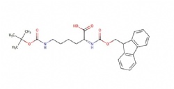 N2-(((9H-fluoren-9-yl)methoxy)carbonyl)-N6-(tert-butoxycarbonyl)-D-lysine