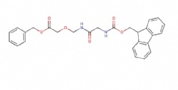 benzyl 1-(9H-fluoren-9-yl)-3,6-dioxo-2,9-dioxa-4,7-diazaundecan-11-oate