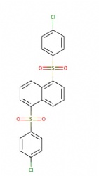1,5-bis((4-chlorophenyl)sulfonyl)naphthalene