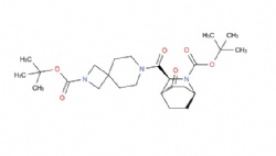 tert-butyl 7-[(1S,3S,4S)-2-(tert-butoxycarbonyl)-5-oxo-2-azabicyclo[2.2.2]octane-3-carbonyl]-2,7-diazaspiro[3.5]nonane-2-carboxylate