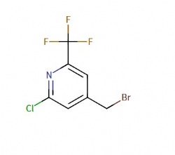 4-(bromomethyl)-2-chloro-6-(trifluoromethyl)pyridine
