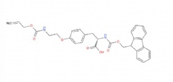 (S)-2-((((9H-fluoren-9-yl)methoxy)carbonyl)amino)-3-(4-(2-(((allyloxy)carbonyl)amino)ethoxy)phenyl)propanoic acid