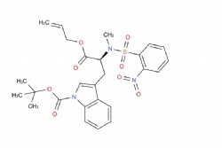 tert-butyl (S)-3-(3-(allyloxy)-2-((N-methyl-2-nitrophenyl)sulfonamido)-3-oxopropyl)-1H-indole-1-carboxylate