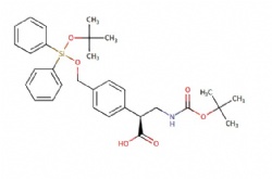 (S)-3-((tert-butoxycarbonyl)amino)-2-(4-(((tert-butoxydiphenylsilyl)oxy)methyl)phenyl)propanoic acid