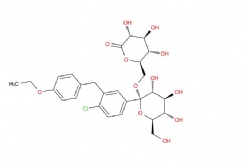(3R,4S,5S,6R)-6-((((2S,3R,4S,5S,6R)-2-(4-chloro-3-(4-ethoxybenzyl)phenyl)-3,4,5-trihydroxy-6-(hydroxymethyl)tetrahydro-2H-pyran-2-yl)oxy)methyl)-3,4,5-trihydroxytetrahydro-2H-pyran-2-one