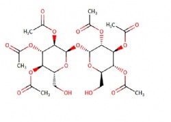 (2R,3R,4S,5R,6R)-4,5-bis(acetyloxy)-6-(hydroxymethyl)-2-{[(2R,3R,4S,5R,6R)-3,4,5-tris(acetyloxy)-6-(hydroxymethyl)oxan-2-yl]oxy}oxan-3-yl acetate