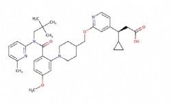 (S)-3-cyclopropyl-3-(2-((1-(5-methoxy-2-((6-methylpyridin-2-yl)(neopentyl)carbamoyl)phenyl)piperidin-4-yl)methoxy)pyridin-4-yl)propanoic acid