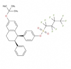 4-((1R,2S)-6-(tert-butoxy)-2-phenyl-1,2,3,4-tetrahydronaphthalen-1-yl)phenyl 1,1,2,2,3,3,4,4,4-nonafluorobutane-1-sulfonate