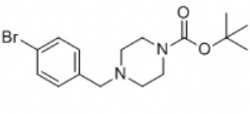 tert-butyl 4-(4-bromobenzyl)piperazine-1-carboxylate
