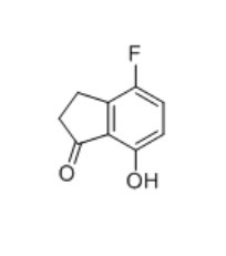 4-fluoro-7-hydroxy-2,3-dihydro-1H-inden-1-one