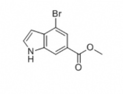 1H-Indole-6-carboxylic acid, 4-broMo-, Methyl ester