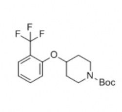 tert-butyl 4-(2-(trifluoromethyl)phenoxy)piperidine-1-carboxylate