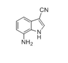 7-amino-1H-indole-3-carbonitrile