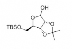 (3aR,6R,6aR)-6-(((tert-butyldimethylsilyl)oxy)methyl)-2,2-dimethyltetrahydrofuro[3,4-d][1,3]dioxol-4-ol