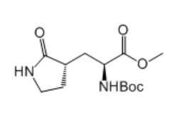 (S)-methyl 2-((tert-butoxycarbonyl)amino)-3-((S)-2-oxopyrrolidin-3-yl)propanoate