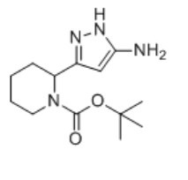tert-butyl 2-(5-amino-1H-pyrazol-3-yl)piperidine-1-carboxylate
