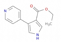 Ethyl 4-(pyridin-4-yl)-1H-pyrrole-3-carboxylate