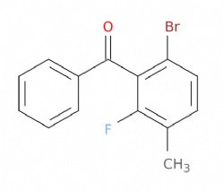 (6-bromo-2-fluoro-3-methylphenyl)(phenyl)methanone