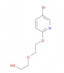 2-(2-((5-bromopyridin-2-yl)oxy)ethoxy)ethanol