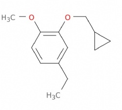 2-(cyclopropylmethoxy)-4-ethyl-1-methoxybenzene