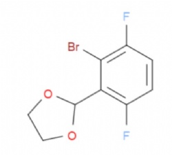 2-(2-bromo-3,6-difluorophenyl)-1,3-dioxolane