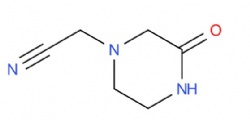 2-(3-Oxopiperazin-1-yl)acetonitrile