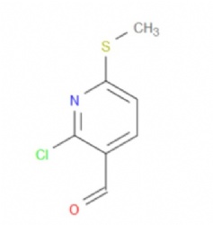 2-chloro-6-(methylthio)nicotinaldehyde