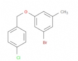 1-bromo-3-((4-chlorobenzyl)oxy)-5-methylbenzene