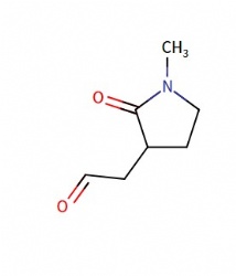 2-(1-Methyl-2-oxopyrrolidin-3-yl)acetaldehyde