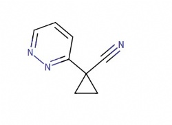 1-Pyridazin-3-ylcyclopropanecarbonitrile