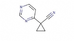 1-(Pyrimidin-4-yl)cyclopropane-1-carbonitrile