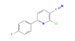 2-chloro-6-(4-fluorophenyl)pyridine-3-carbonitrile