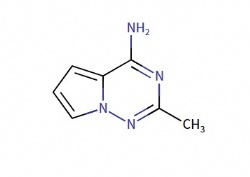2-Methylpyrrolo(2,1-f)(1,2,4)triazin-4-amine