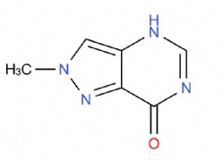 2-methyl-2H-pyrazolo(4,3-d)pyrimidin-7-ol