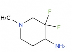 3,3-Difluoro-1-methylpiperidin-4-amine