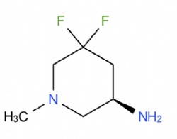 (3R)-5,5-difluoro-1-methyl-piperidin-3-amine
