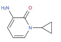 3-Amino-1-cyclopropylpyridin-2(1H)-one