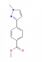 Methyl 4-(1-methyl-1H-pyrazol-3-YL)benzoate