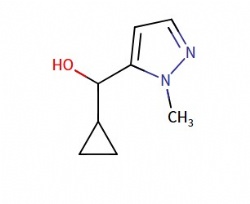 cyclopropyl(1-methyl-1H-pyrazol-5-yl)methanol