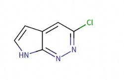 3-chloro-7H-pyrrolo(2,3-c)pyridazine