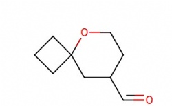 5-Oxaspiro(3.5)nonane-8-carbaldehyde