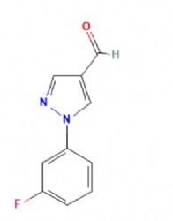 1-(3-Fluorophenyl)-1H-pyrazole-4-carbaldehyde