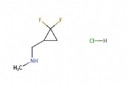 [(2,2-Difluorocyclopropyl)methyl](methyl)amine hydrochloride