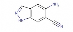 1H-Indazole-6-carbonitrile, 5-amino-