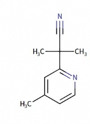 2-Methyl-2-(4-methylpyridin-2-yl)propanenitrile