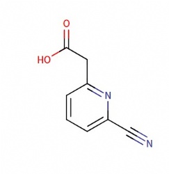 2-(6-Cyanopyridin-2-yl)acetic acid