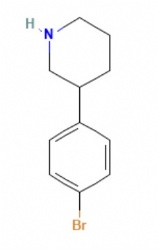 Piperidine, 3-(4-bromophenyl)-