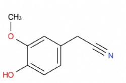 4-Hydroxy-3-methoxyphenylacetonitrile