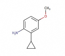 2-cyclopropyl-4-methoxyaniline